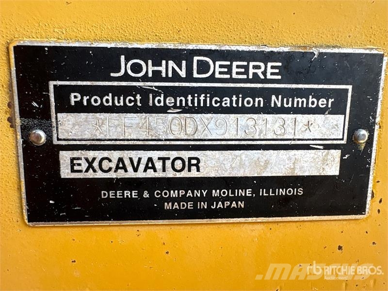 John Deere 450D LC Tracked Excavator Raupenbagger