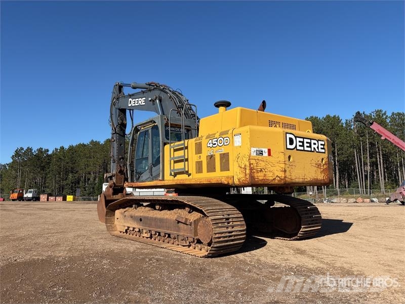 John Deere 450D LC Tracked Excavator Lánctalpas kotrók
