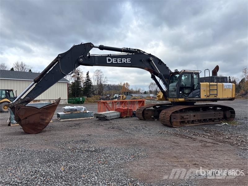 John Deere 470G LC Tracked Excavator Bageri gusjeničari