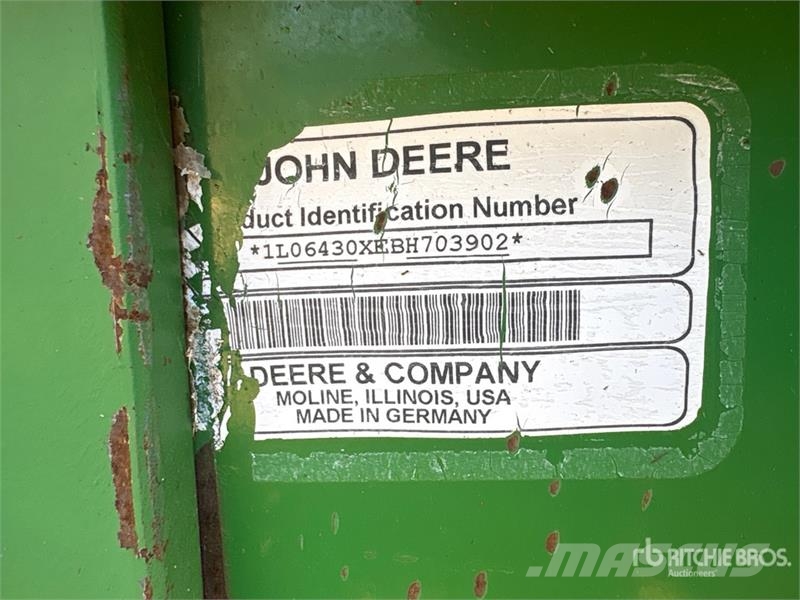 John Deere 6430 Traktoriai