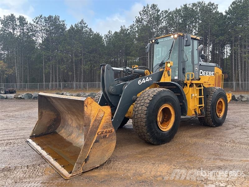 John Deere 644 K Wheel Loader Gumikerekes homlokrakodók