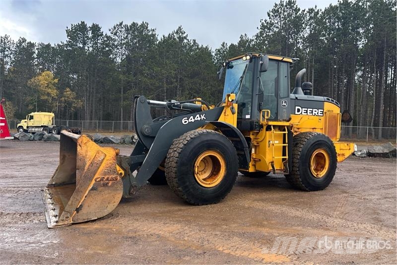 John Deere 644 K Wheel Loader Gumikerekes homlokrakodók