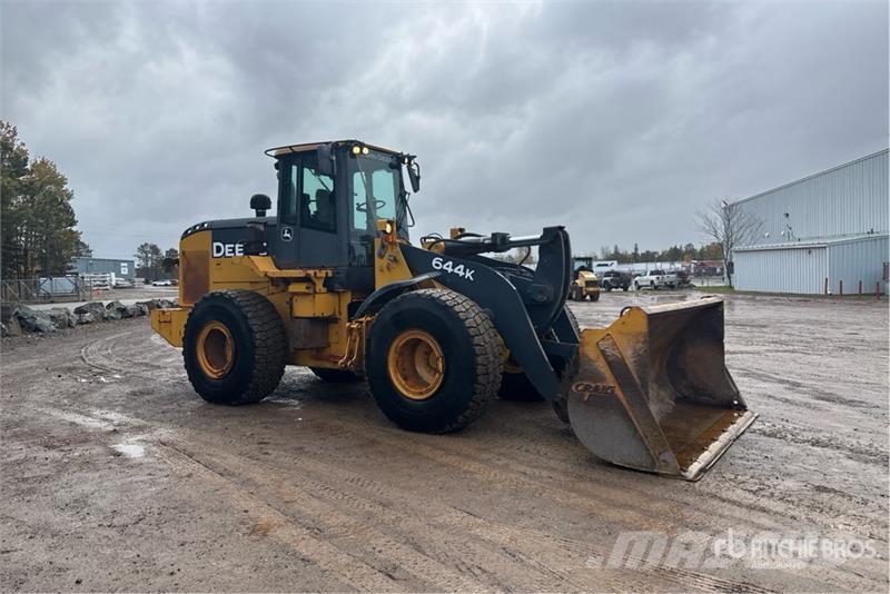 John Deere 644 K Wheel Loader Gumikerekes homlokrakodók