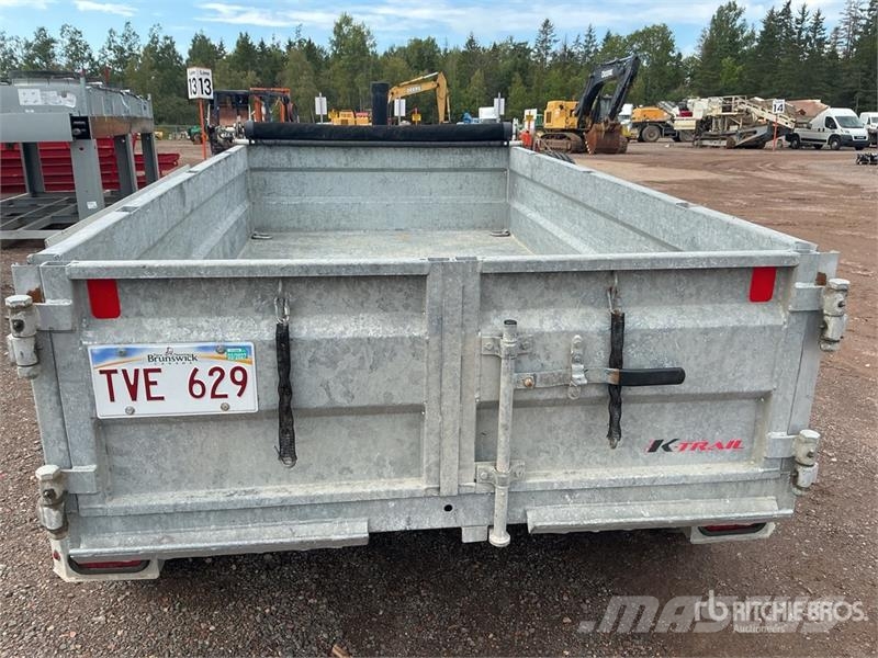 K-TRAIL D510-T7 10 ft T/A Dump Utility Trailer Bañera