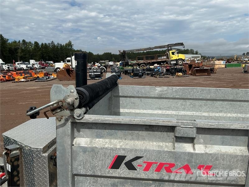 K-TRAIL D510-T7 10 ft T/A Dump Utility Trailer Bañera