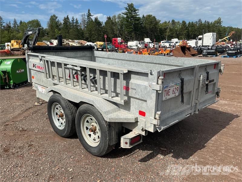 K-TRAIL D510-T7 10 ft T/A Dump Utility Trailer Bañera
