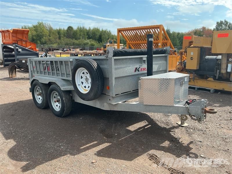 K-TRAIL D510-T7 10 ft T/A Dump Utility Trailer Bañera