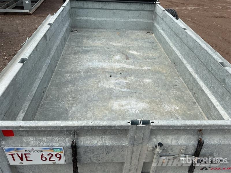 K-TRAIL D510-T7 10 ft T/A Dump Utility Trailer Bañera