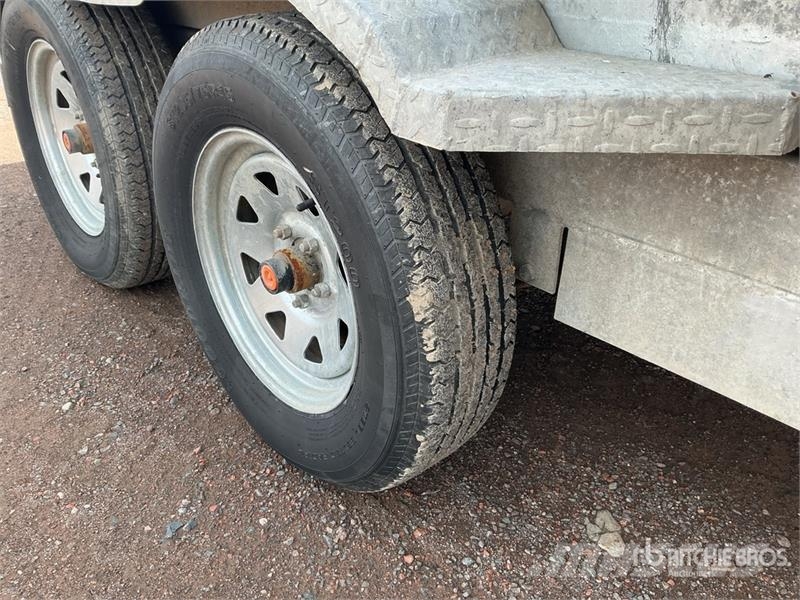K-TRAIL D510-T7 10 ft T/A Dump Utility Trailer Bañera
