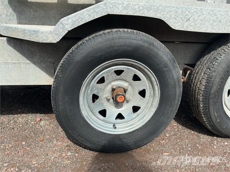 K-TRAIL D510-T7 10 ft T/A Dump Utility Trailer Bañera