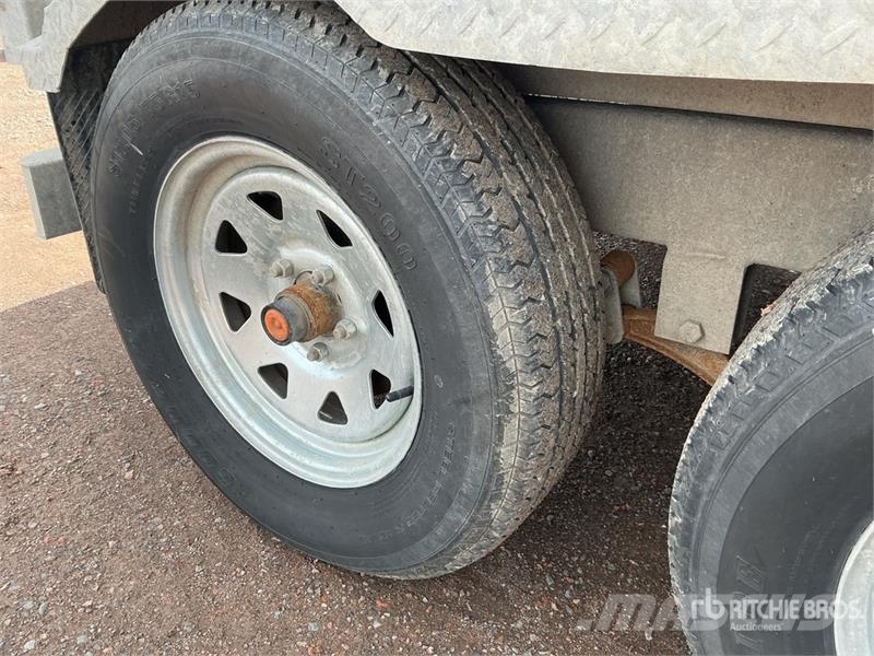 K-TRAIL D510-T7 10 ft T/A Dump Utility Trailer Bañera