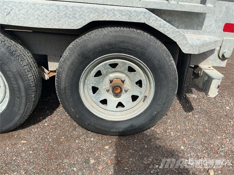 K-TRAIL D510-T7 10 ft T/A Dump Utility Trailer Bañera