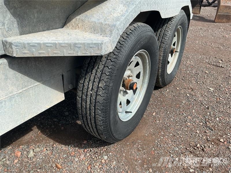 K-TRAIL D510-T7 10 ft T/A Dump Utility Trailer Bañera