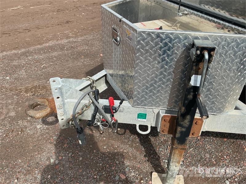 K-TRAIL D510-T7 10 ft T/A Dump Utility Trailer Bañera