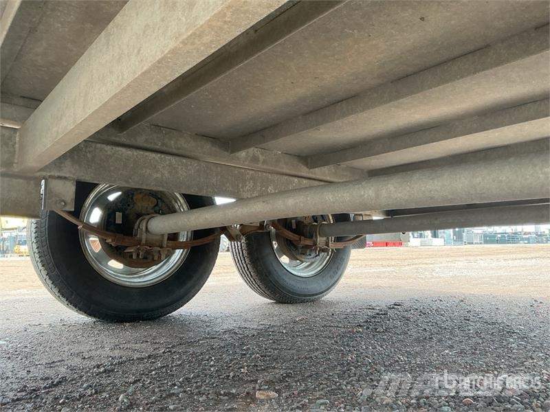 K-TRAIL D510-T7 10 ft T/A Dump Utility Trailer Bañera