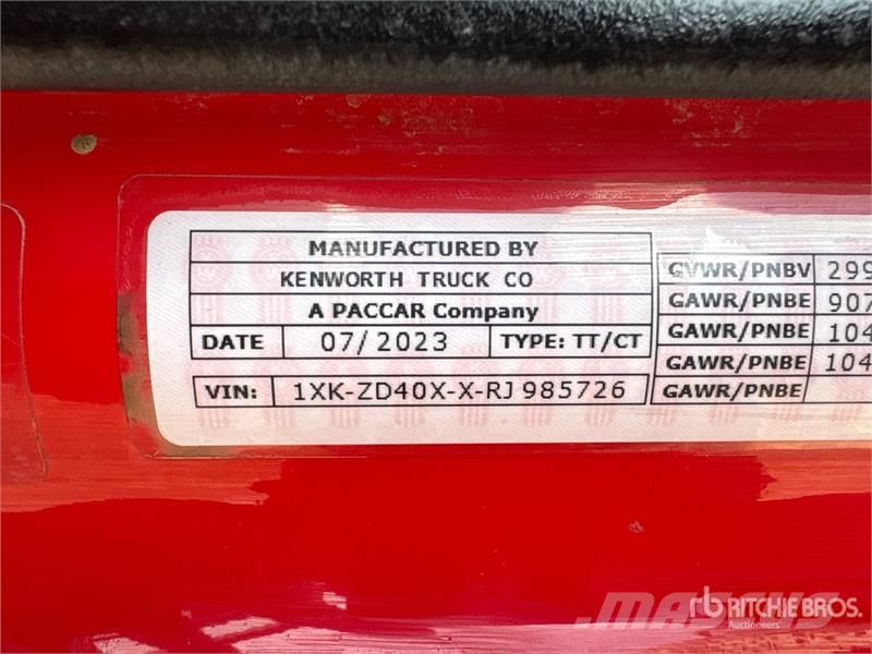 Kenworth T880 Kabine i unutrašnjost