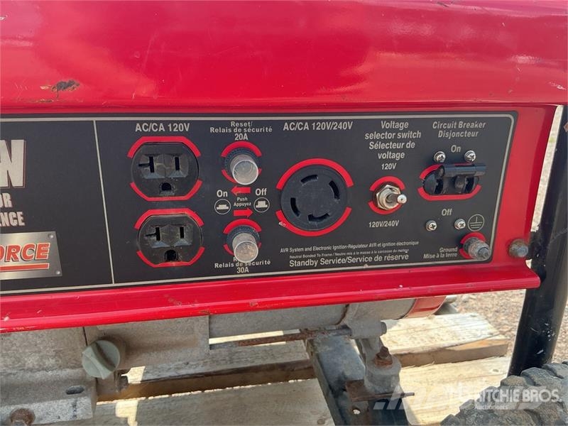 King Canada KCG-4200G 4.2 kW Portable Generator Set Overige generatoren