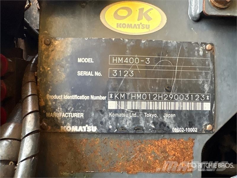 Komatsu HM400-3 Дъмпери/моторни превозни средства