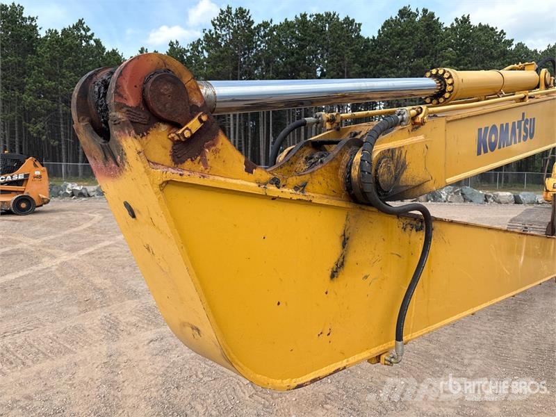 Komatsu PC220LC-7 Long Reach Tracked Excavator Beltegraver