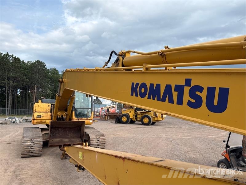 Komatsu PC220LC-7 Long Reach Tracked Excavator Beltegraver