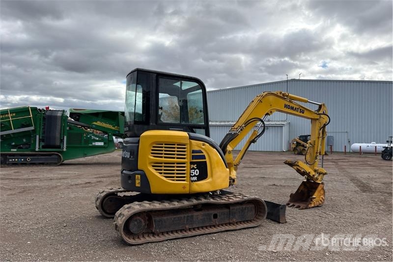 Komatsu PC50MR-3 Mini Excavator Minigravemaskiner