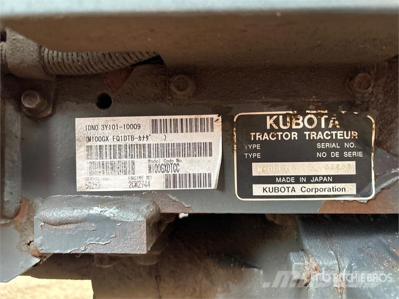 Kubota M100GX Traktorid