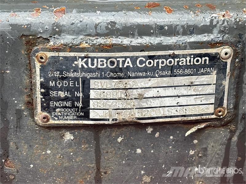 Kubota SVL75-2 لوادر انزلاقية التوجيه