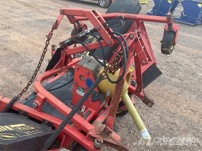 Lastec 621EF 12 ft 3-Point Hitch Flex Wing Rotary Odstranjevalci krompirjevih stebel