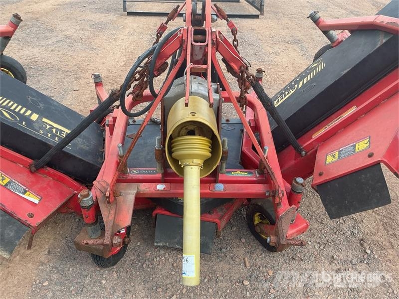 Lastec 621EF 12 ft 3-Point Hitch Flex Wing Rotary Odstranjevalci krompirjevih stebel