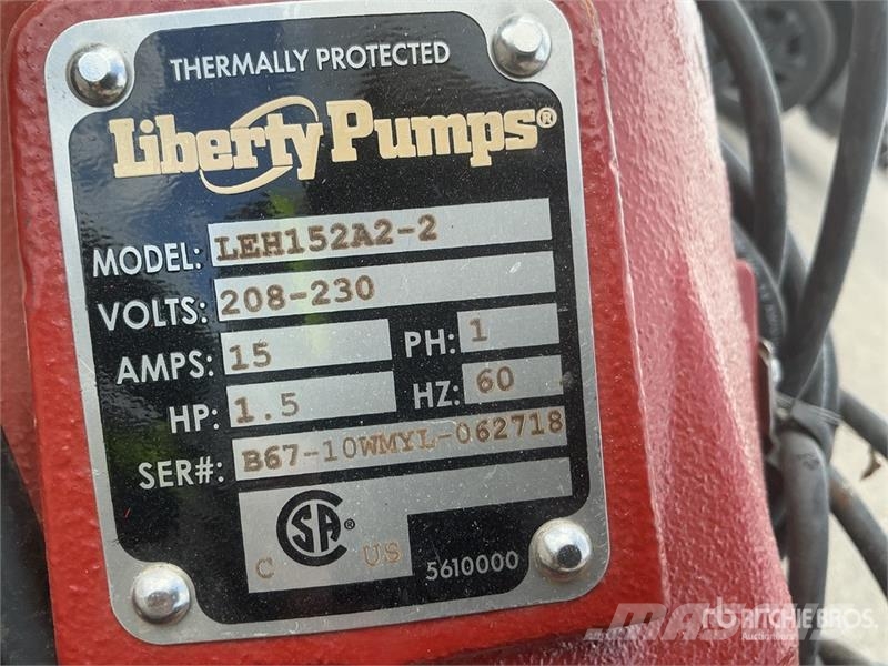 Liberty Pumps LEH152A2-2 Electric Submersible Water Pump Drugi deli