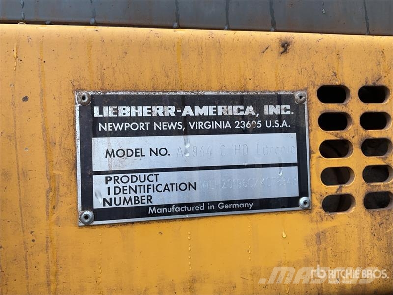 Liebherr A944CHD Wheel Material Handler (Inoperable) Sonstige Baumaschinen