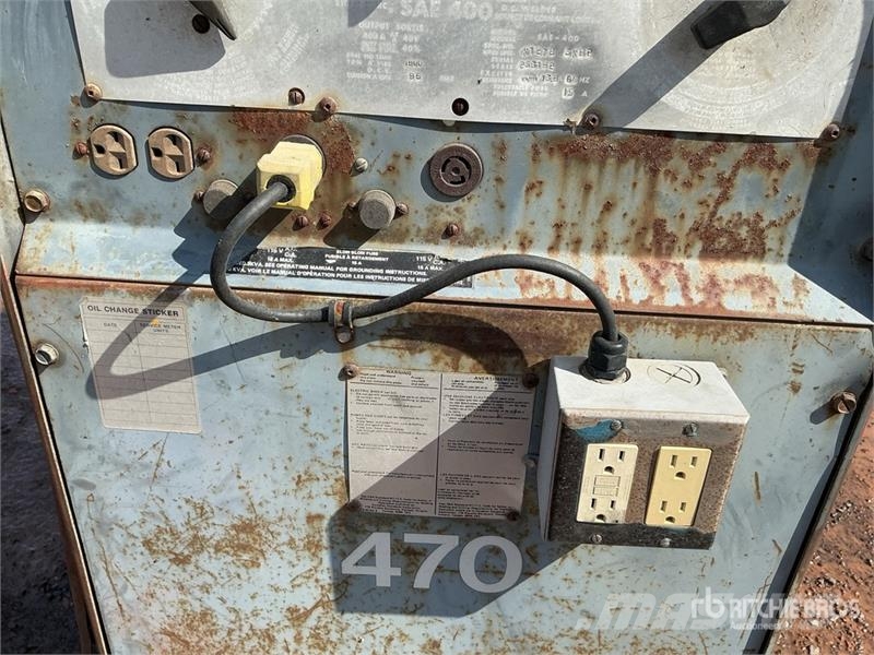 Lincoln 15 A Skid-Mounted Electric Welder Svejsemaskiner