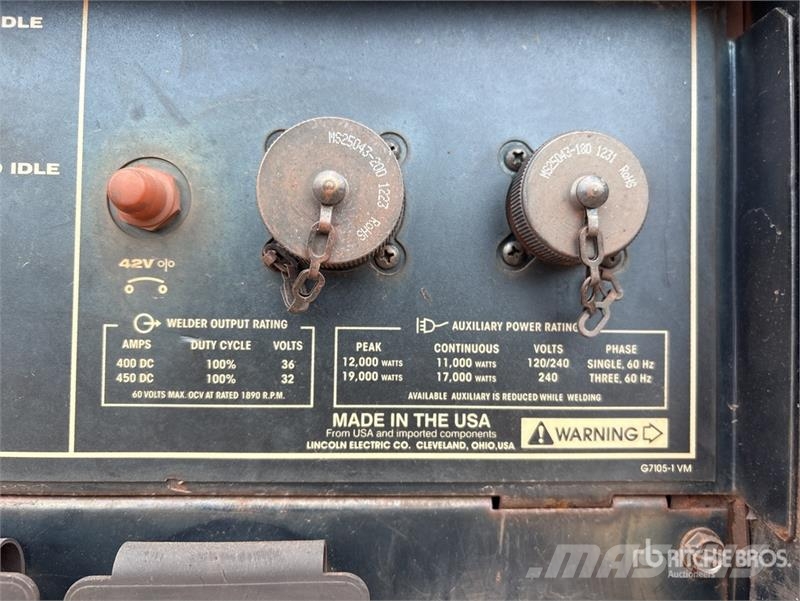 Lincoln Electric Electric Vantage 400 Electric Welder Сварочные аппараты