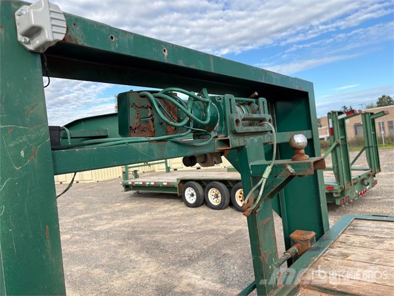  Linkletter T24IT21LPG 26 ft T/A Gooseneck Tilt Dec Zemie treileri
