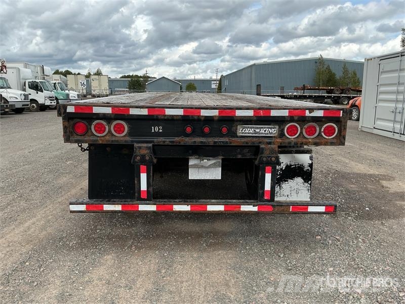 Lode King 53 ft Tri/A Flatbed Trailer Valníky