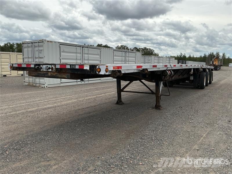 Lode King 53 ft Tri/A Flatbed Trailer Valníky