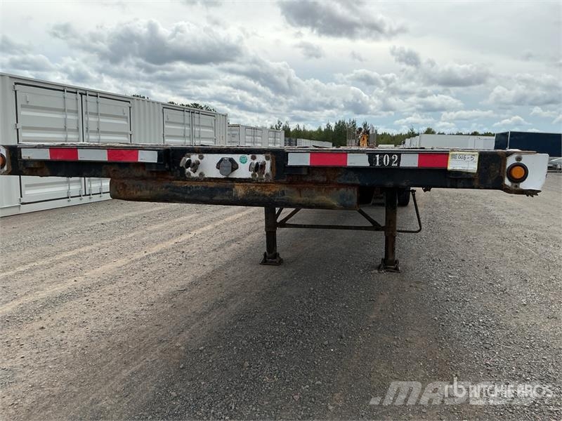 Lode King 53 ft Tri/A Flatbed Trailer Valníky