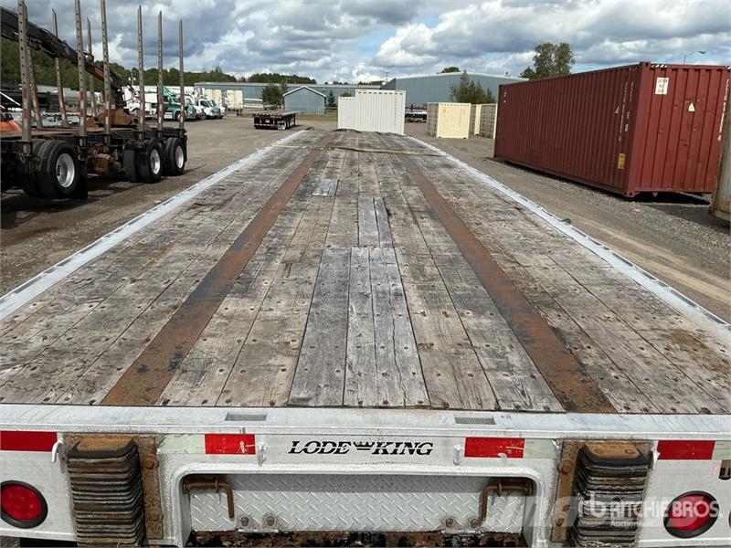Lode King 53 ft Tri/A Flatbed Trailer Valníky