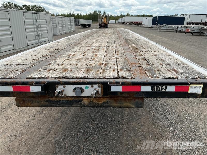 Lode King 53 ft Tri/A Flatbed Trailer Valníky