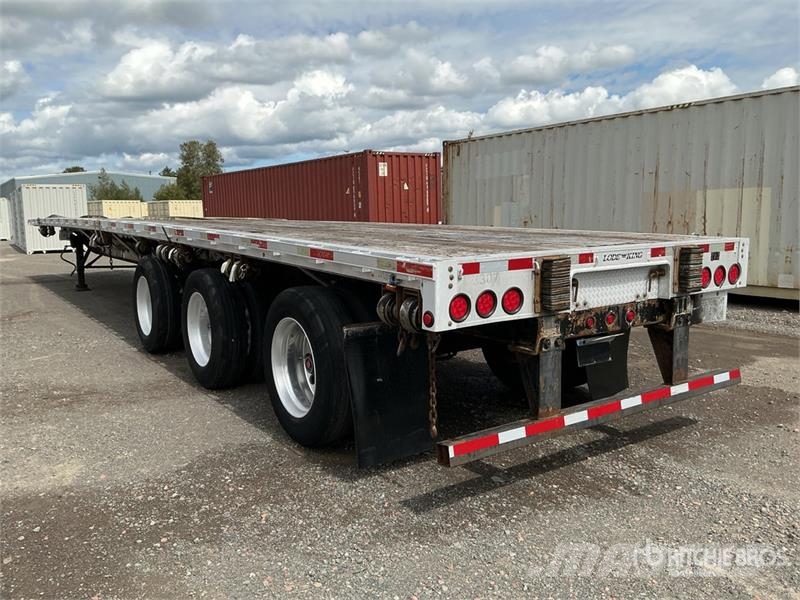 Lode King 53 ft Tri/A Flatbed Trailer Valníky
