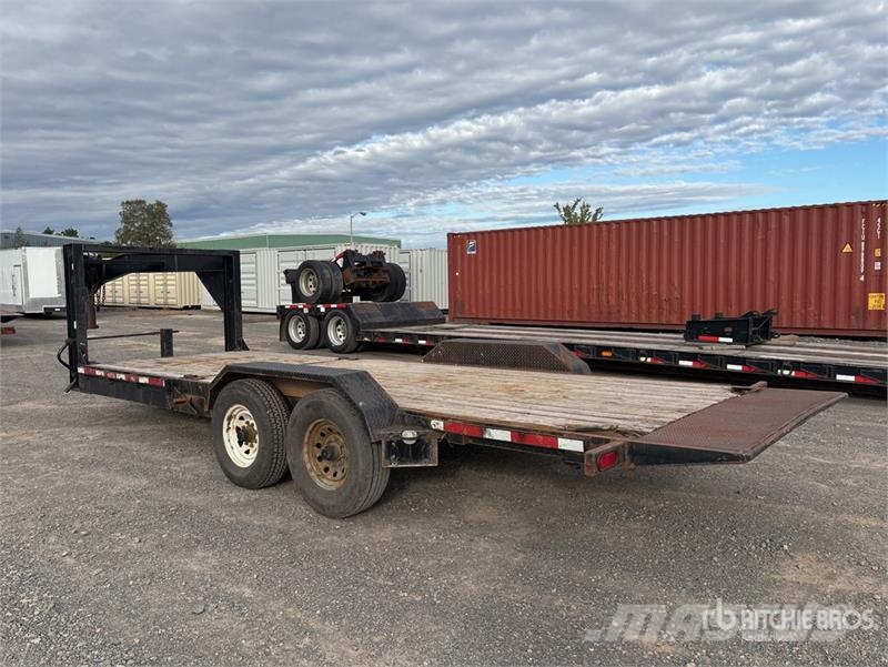 LWL 22 ft T/A Gooseneck Tilt Deck Trailer Maskintransporter