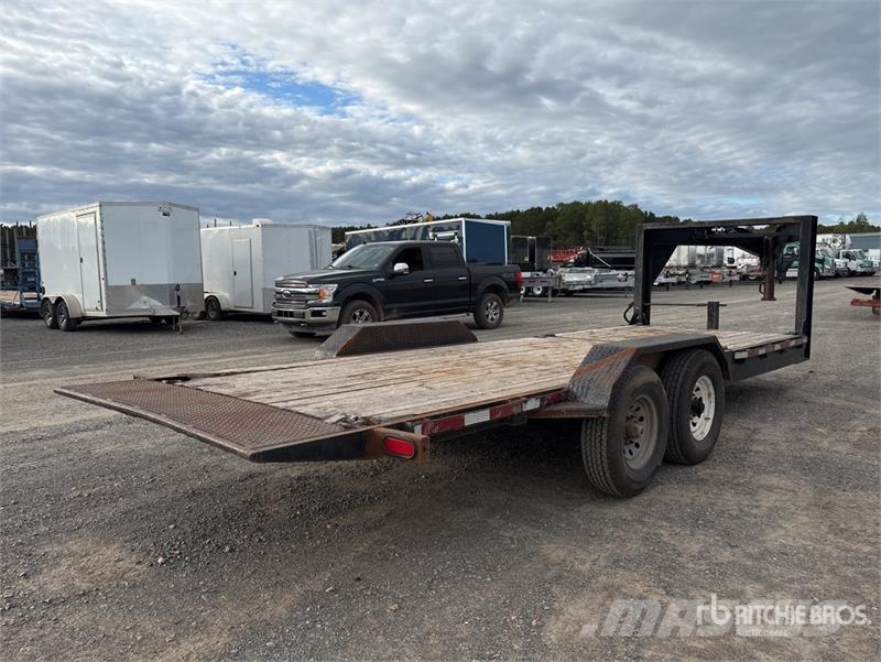 LWL 22 ft T/A Gooseneck Tilt Deck Trailer Maskintransporter