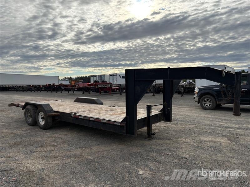 LWL 22 ft T/A Gooseneck Tilt Deck Trailer Maskintransporter
