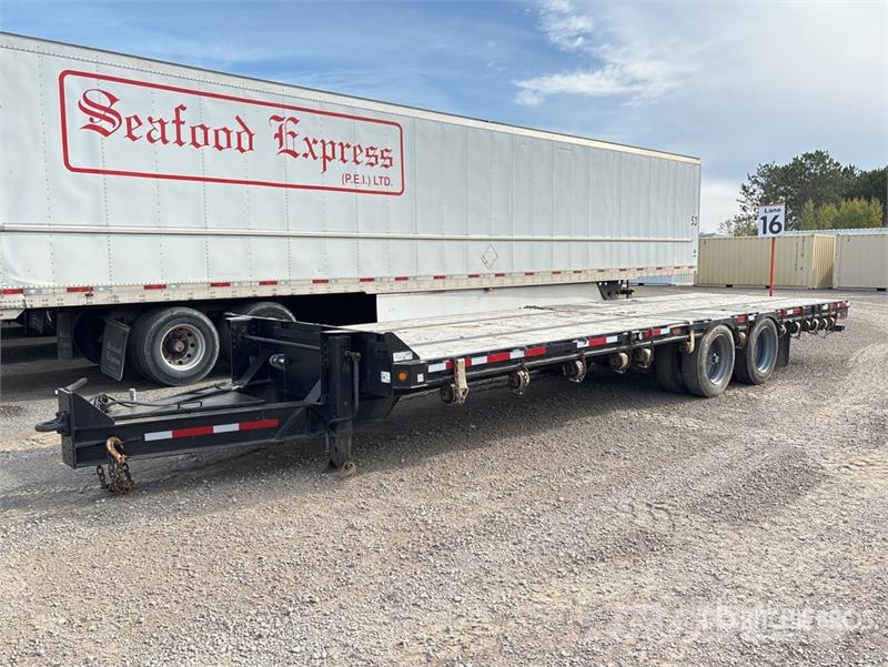 MAC 30 ft T/A Flatbed Trailer Причепи-платформи/бокове розвантаження
