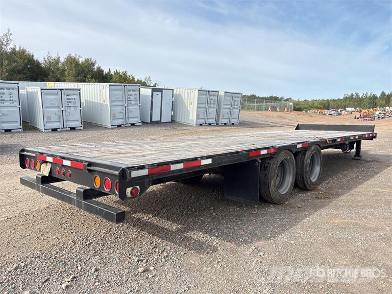 MAC 30 ft T/A Flatbed Trailer Причепи-платформи/бокове розвантаження