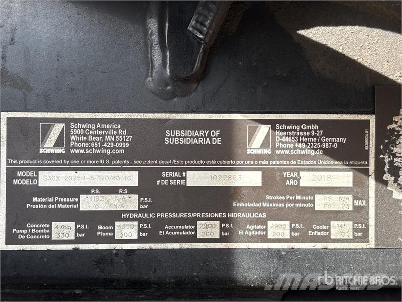 Mack MRU613 Camiones de concreto