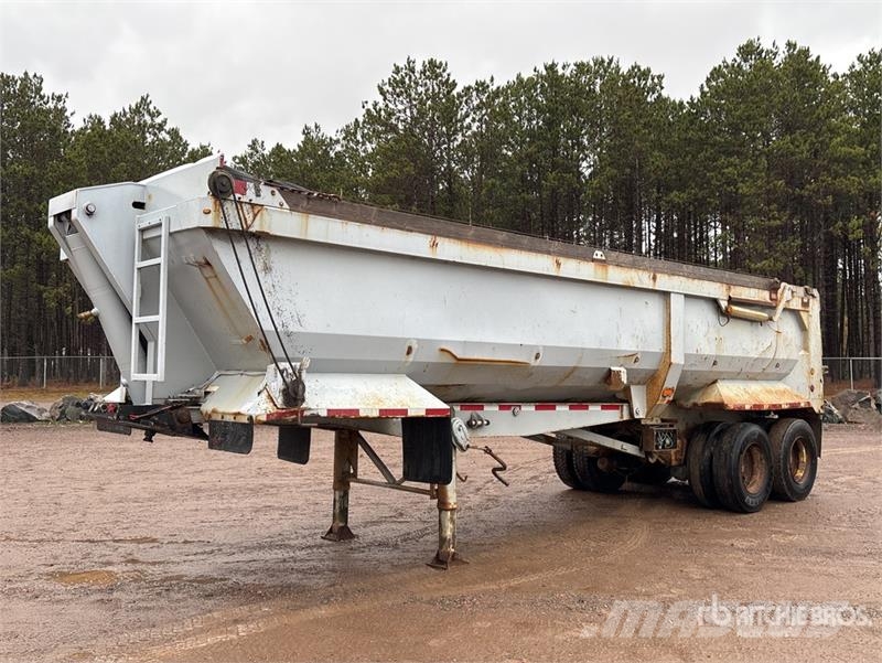 Manac 26 ft T/A End Dump Trailer Tipper trailers