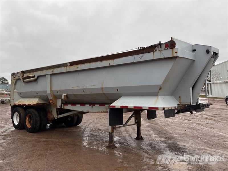 Manac 26 ft T/A End Dump Trailer Tipper trailers