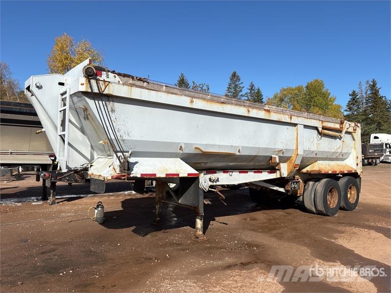 Manac 26 ft T/A End Dump Trailer Reboques basculantes