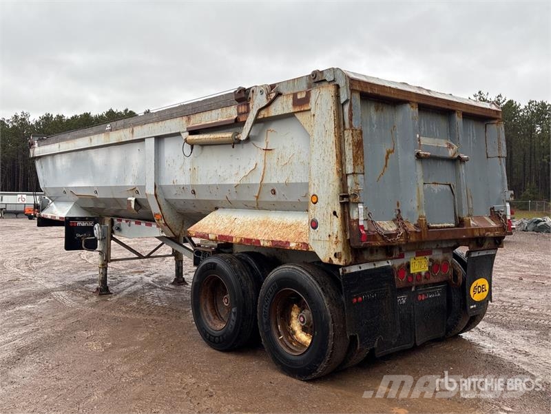 Manac 26 ft T/A End Dump Trailer Tipper trailers
